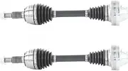 Compatible With Porsche Cayenne 2011-2018 Pair Front CV Axle Shafts CSW