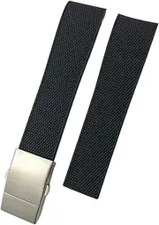 [SKXMOD] Waterproof Strap Rubber Silicone 21mm 22mm Strap, For Longines HydroConquest L3 Conquest Strap Replacement Replacement Bracelet