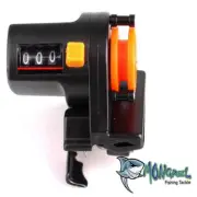 New FISHING DEPTH FINDER LINE COUNTER FOR FISHING ROD CLIP ON DEPTH GAUGE