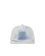 arrows denim baseball cap One size Blue