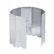 Outdoor 8 Plates Foldable Wind Shield Camping Stoves Windshield Foldable New