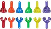 Dentojoy Autoclavable Dental/Orthodontic Impression Trays Set Pack of 12 Pcs
