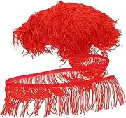 STOBOK Trim Tassel Material Multi-use Fringe Trim for Decorative Lantern Lamps