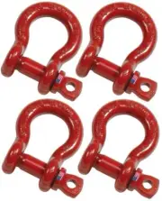 7/8" X-Large Crosby-McKissick D-Shackles - 6-1/2 TON - North American Made (4)