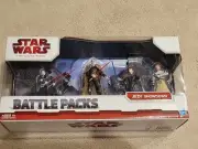 Star Wars Clone Wars Battle Pack Jedi Showdown Asajj/ Dooku/ Anakin/ Obi Wan