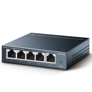 TP-Link TL-SG105 5埠10/100/1000Mbps 網路交換器 Gigabit 交換器