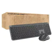 Logitech MK950 Signature Slim Wireless Keyboard and Mouse Combo Sleek Design