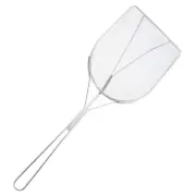 Stainless Steel Oil Residue Shovel Deep Fryer Filter Fat Skimmer