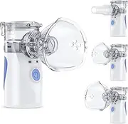Portable Nebulizer, Efficient Handheld Mesh Nebulizer for Adults and Kids, Nebulizer Machine with Metered-Dose Inhaler Accessory