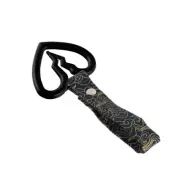 Car Accs JDM S Broken Heart TSURIKAWA Black Ring Black Clouds Nylon Handle Strap