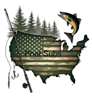 Sublimation Print USA Camo Fishing Ready To Press Heat Transfer