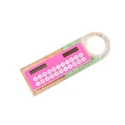 Mini Calculator Ruler Fashion Multifunction 10cm Ultra-thin Ruler Gift Hesap Makinesi Calculadora Office Supplies