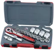 Teng T1220AF - Socket Set 1/2" Drive 20 Piece AF