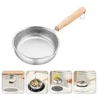 Stainless Steel Frying Pan Nonstick Egg Fried Skillet Small for Eggs