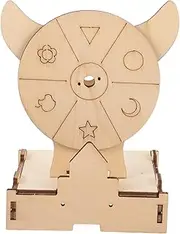 Rotating Wheel for Prizes Game Prize Wheel for Fortune DIY Party Prize Wheel Carnival Game Raffle Game Turntable Boys and Girls Toy