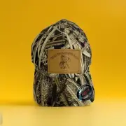 Bearded Pup beard oil camouflage baseball cap-flex fit. Size Large/ XL