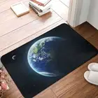 Mystery Space Planet Doormat Bath Mat Moon Balcony Carpet Welcome Rug Home Decor