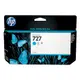 HP 727 130-ml 青藍色墨水匣Cyan Ink Cartridge (B3P19A)