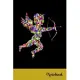 Notebook & Journal - Special Edition - Valentine’’s day - Colorful Cupid Angel - Black and Gold: 2020 Edition - 110 Pages - Large 6