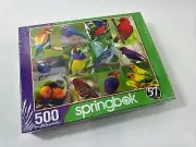 Springbok's 500 Pc Jigsaw Puzzle Birds of Paradise NEW Sealed 18x23.5"