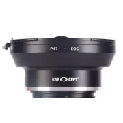 K&F Concept Adapter with tripod for Pentax 67 Mount Lens to Canon EOS Camera 80D
