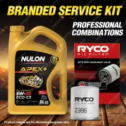 Ryco Oil Filter 5L APX5W20C5 Engine Oil Service Kit for Toyota Corolla Prius C