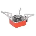 (Without Combustible Gas) Outdoor Mini Square Stove Gas Stove Portable Folding