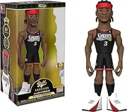Funko POP! Gold Vinyl: NBA Legends - Allen Iverson Philadelphia 76ers Black 12" Vinyl Figure
