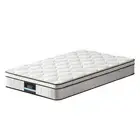 Giselle Bedding 22cm Mattress KS Size Pocket Spring Euro Top Medium Firm Foam