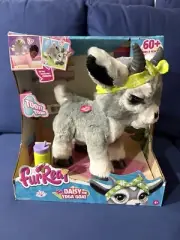 Daisy the Yoga Goat Interactive Toy 11” Realistic Plush Kids Toys for Ages