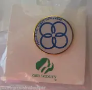 Retired Contemporary Girl Scout SENIOR CHALLENGE PIN Official Earned Award NEW