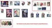 Fate Grand Order Prisma Illya Clear File Postcard Bromide Card Big Bag Tag FGO