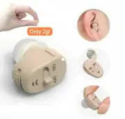 NEW Mini Digital Hearing Aids Invisible Ear Adjustable Voice Sound Amplifier