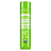 Dr. Bronner's Organic Lip Balm Lemon Lime 4g