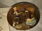 Norman Rockwell 1984 The Story Teller Collectors Plate