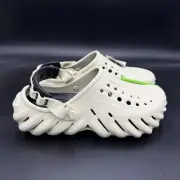Unisex Clogs Crocs Echo Clog Bone / Black 207937 Sz M6/W8