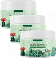 Prickly Pear Seed Cream,Herbal Formula Face & Body Moisturizer,for Smooth,Hydrated Skin,Nourish and Hydrate,Deep Hydration,for Men Women (3pcs)