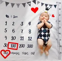 在飛比找樂天市場購物網優惠-背景布 寶寶拍照背景布嬰兒滿月百天月份攝影道具加厚新生兒拍照