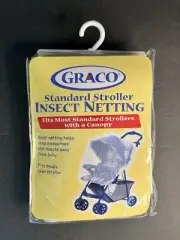 GRACO STANDARD STROLLER INSECT NETTING To Protect Baby Infant From Bugs New