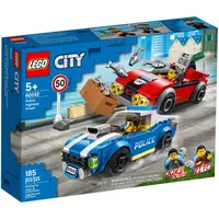 在飛比找蝦皮購物優惠-LEGO 60242 警察高速公路追捕戰 城市 <樂高林老師