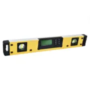 18 Inch Magnetic Digital Level with Bubble, Memory Functions and Protractor