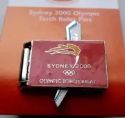 Sydney 2000 Olympic Games Torch Relay Data Series Pin