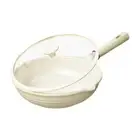 Frying Pan Nonstick Wok Lightweight Kitchen Accessories 11.02inch Flat Bottom