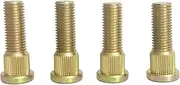 7519753 7519128 Wheel Studs Compatible with Polaris Breeze,Brutus,GEM e-Series,General 1000,M1400,PRO XD,Ranger Series,RZR 900/1000 S/Scrambler XP/Sportsman XP(Pack of 4 Pcs)