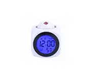 F17 English Voice Timekeeping Projection Clock Function Creative Bedroom Alarm Clock Personality Electronic Clock Decoration Clock