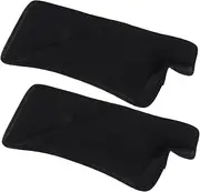 KOMBIUDA 1 Pair Car Door Edge Protector Scratch Resistant Door Sill Cover for Model Elegant Black Design Easy to Clean and Maintain Stylish Automotive Interior Accessory
