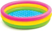 Intex Sunset Glow 45" X 10" Soft Inflatable Colorful Kiddie 3+ Swimming Pool