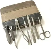 Manicures, Pedicure Kits, Nail Clippers, 7 in 1 Stainless Steel Manicure Set Professional Nail Clips Fitting Foot Tools, Manicure Toe Cutter Nail Set with Bag Professional Grooming Kits