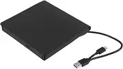 ETHZZLE Portable Cd Burner for Laptop External DVD Drive USB Cd Player Light Compact Easy to Use