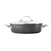 Baccarat Rock Saute Pan with Lid 28cm - Robins Kitchen